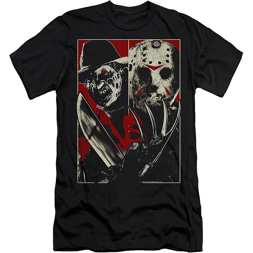 Foto 2 pulgar | Camiseta Rockinstone Evil Battles Evil Freddy Contra Jason - Venta Internacional.