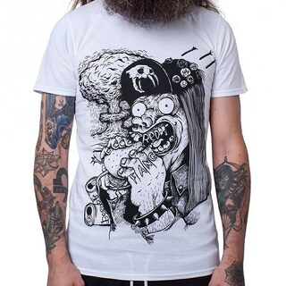 Foto 1 | Camiseta Rockinstone Red Fang Burger 100% Algodón - Venta Internacional.