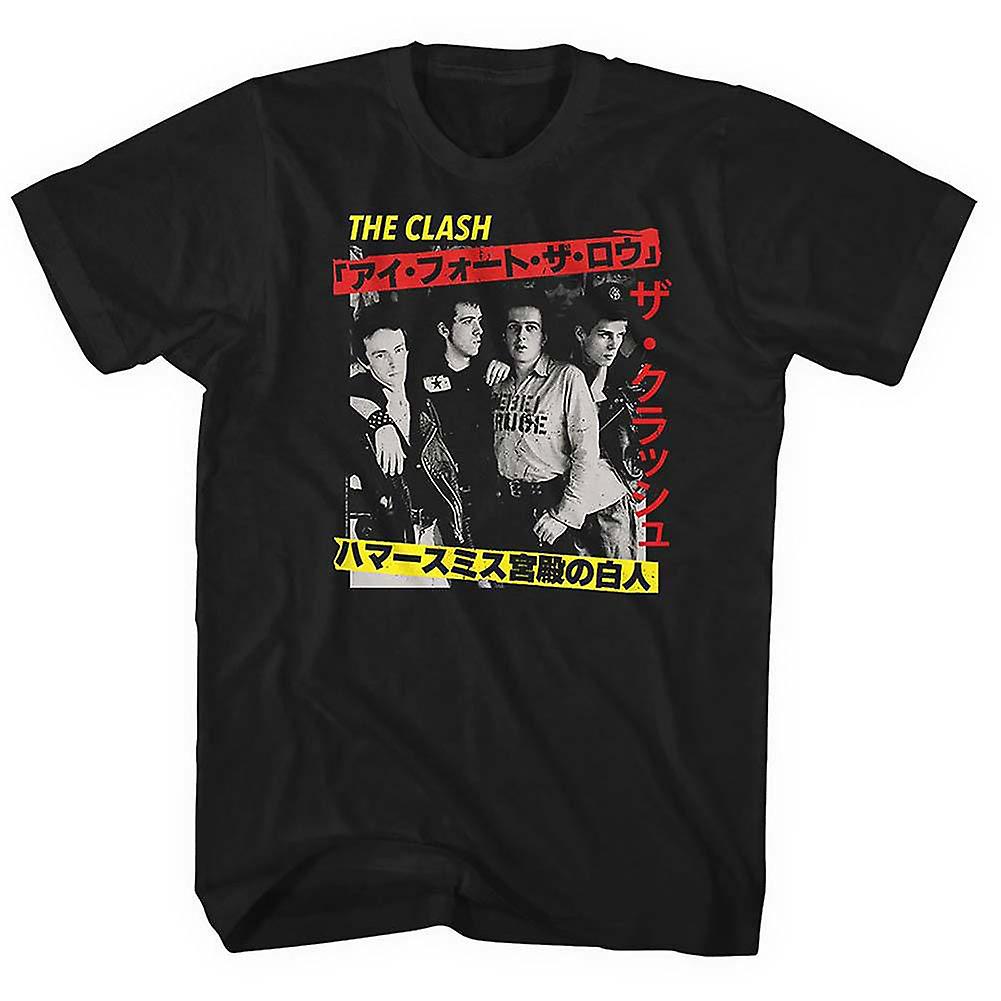 Foto 2 pulgar | Camiseta Rockinstone Clash Kanji 100% Algodón - Venta Internacional.