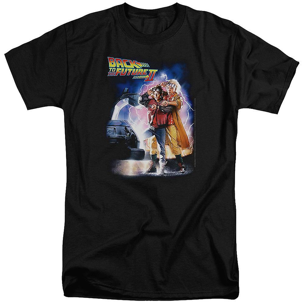 Foto 2 pulgar | Camiseta Póster De La Película Regreso Al Futuro Ii De Rockinstone - Venta Internacional.