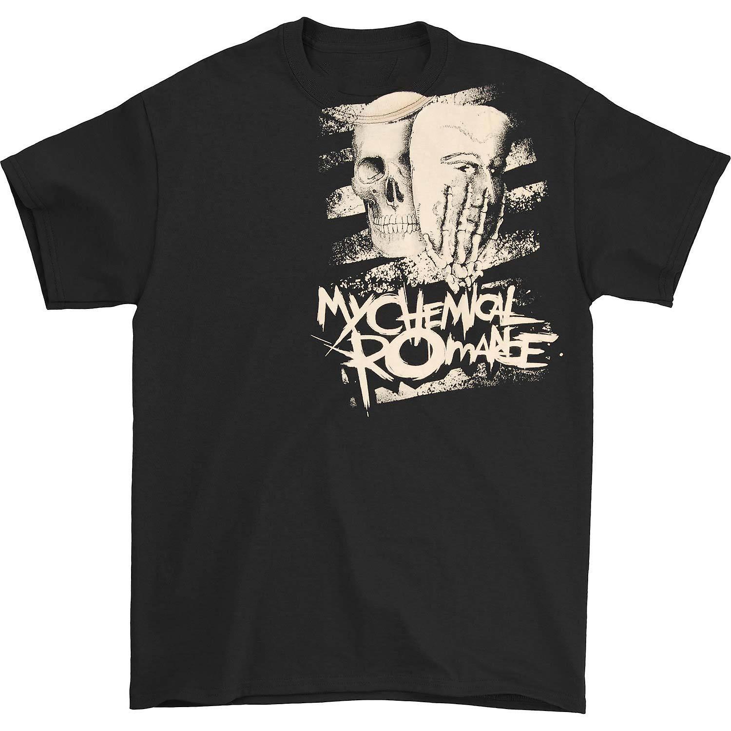 Foto 2 pulgar | Camiseta Rockinstone My Chemical Romance Skeletonhand - Venta Internacional.