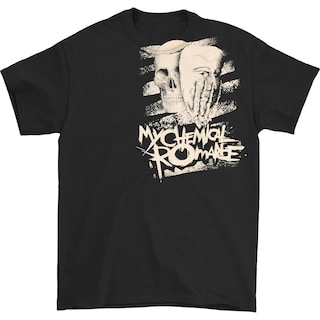 Foto 1 | Camiseta Rockinstone My Chemical Romance Skeletonhand - Venta Internacional.
