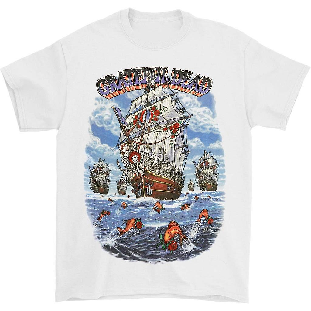 Foto 2 pulgar | Camiseta Rockinstone Grateful Dead Ship Of Fools Para Hombre - Venta Internacional.