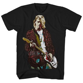 Foto 1 | Camiseta Rockinstone Nirvana Con Retrato De Kurt Cobain 180 G/m² - Venta Internacional.