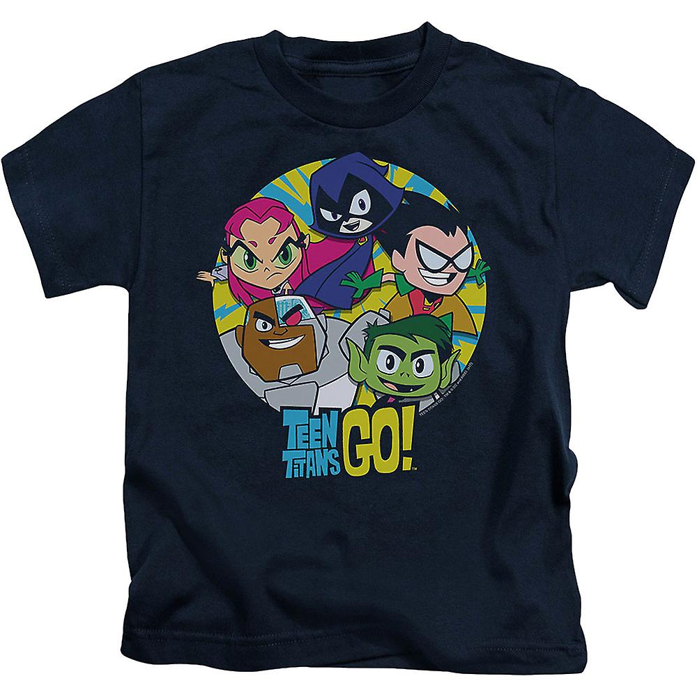 Camiseta Rockinstone Youth Heroes Teen Titans Go Para Niños - Venta Internacional.