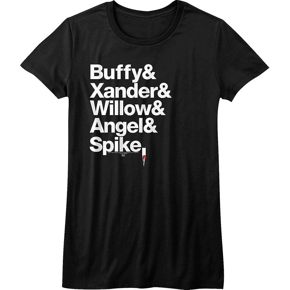 Foto 2 pulgar | Camiseta Rockinstone Para Mujer Buffy The Vampire Slayer - Venta Internacional.