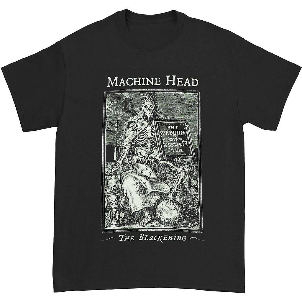 Foto 2 pulgar | Camiseta Rockinstone Machine Head The Blackening Skeleton - Venta Internacional.
