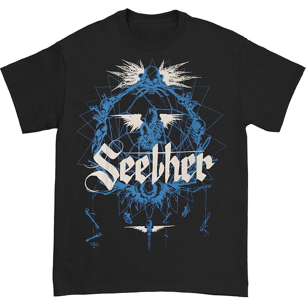 Foto 2 pulgar | Camiseta Rockinstone Seether Dreamcatcher 100% Algodón - Venta Internacional.