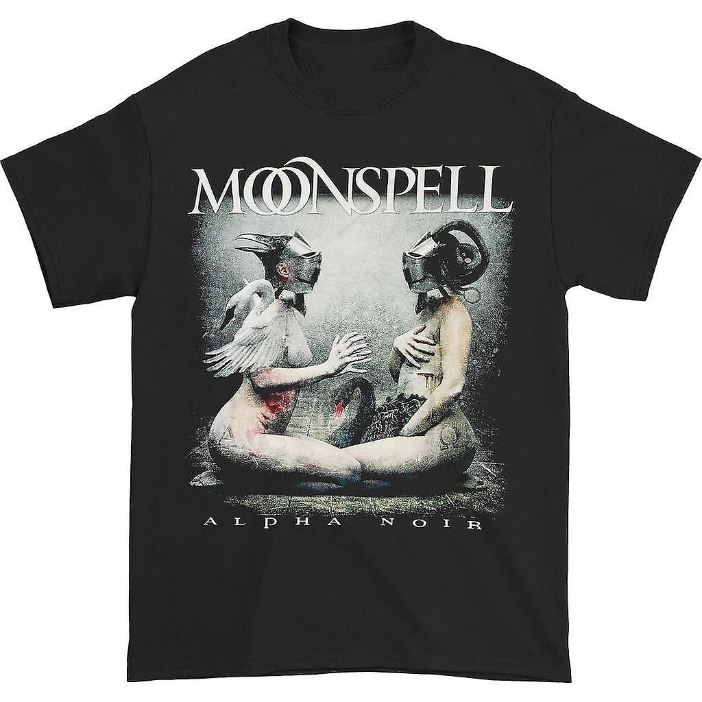 Foto 2 pulgar | Camiseta Rockinstone Moonspell Alpha Noir 180 G/m² 100% Algodón - Venta Internacional.