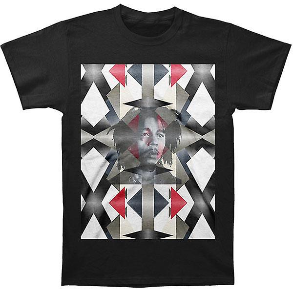 Foto 2 pulgar | Camiseta Rockinstone Bob Marley Aztec Portrait 180 G/m² De Algodón - Venta Internacional.
