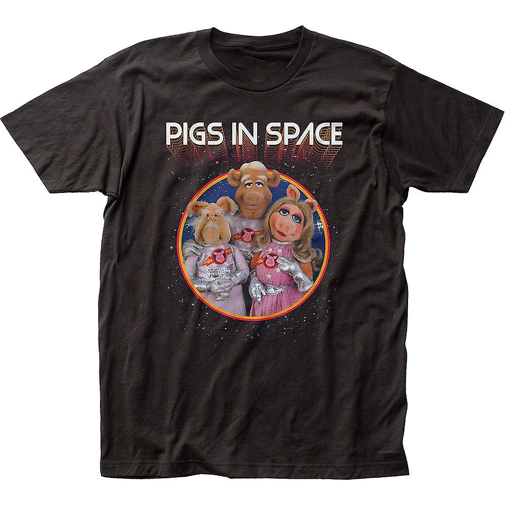 Foto 2 pulgar | Camiseta Rockinstone Pigs In Space Muppets 100% Algodón - Venta Internacional.
