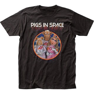 Foto 1 | Camiseta Rockinstone Pigs In Space Muppets 100% Algodón - Venta Internacional.