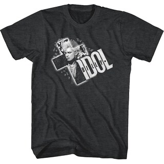 Foto 1 | Camiseta Cross Billy Idol Para Hombre Rockinstone 100% Algodón - Venta Internacional.
