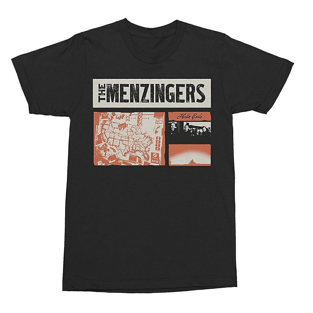 Foto 2 pulgar | Camiseta Rockinstone The Menzingers Hello Exile Collage - Venta Internacional.