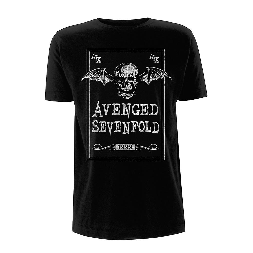 Foto 1 | Camiseta Rockinstone Avenged Sevfold Face Card 180 G/m² - Venta Internacional.