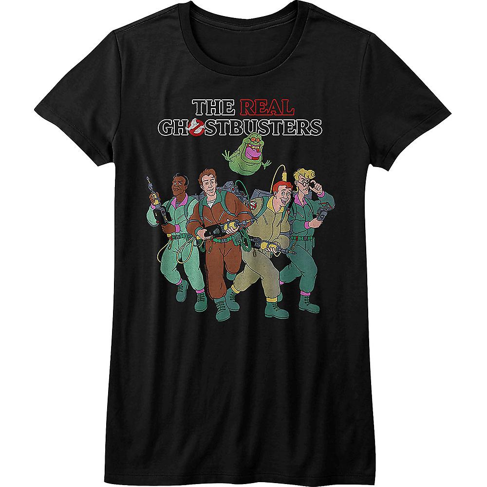 Foto 2 pulgar | Camiseta Rockinstone Junior Cast Real Ghostbusters Para Niños - Venta Internacional.
