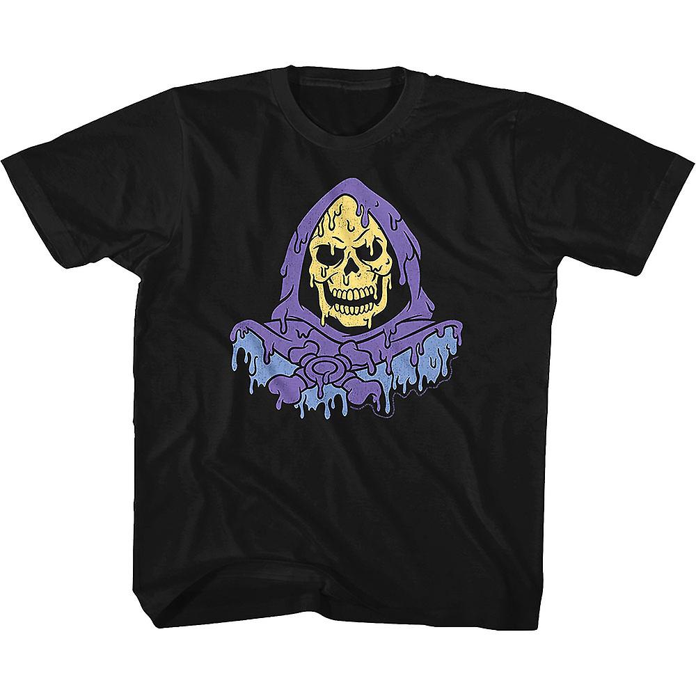 Foto 2 pulgar | Camiseta Rockinstone Youth Melting Skeletor Masters Of The Univ - Venta Internacional.