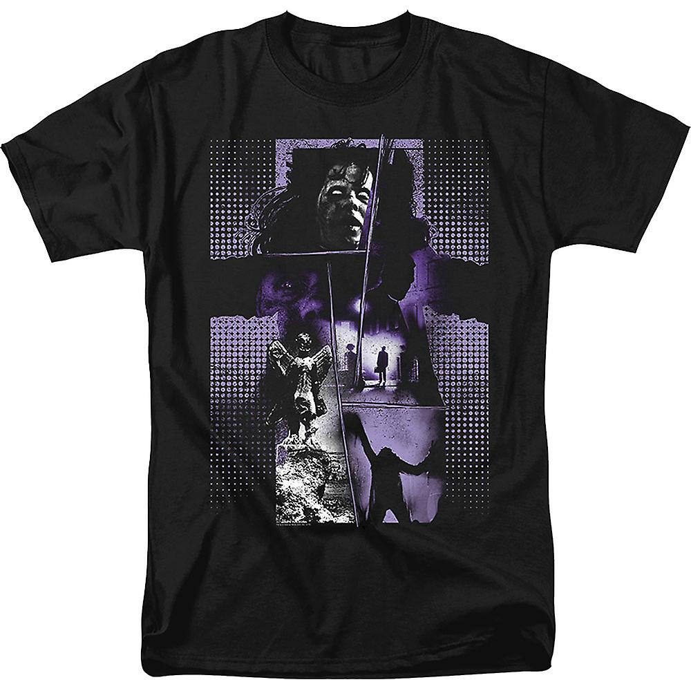 Foto 1 | Camiseta Rockinstone Purple Collage Exorcist 180 G/m², 100% Algodón - Venta Internacional.