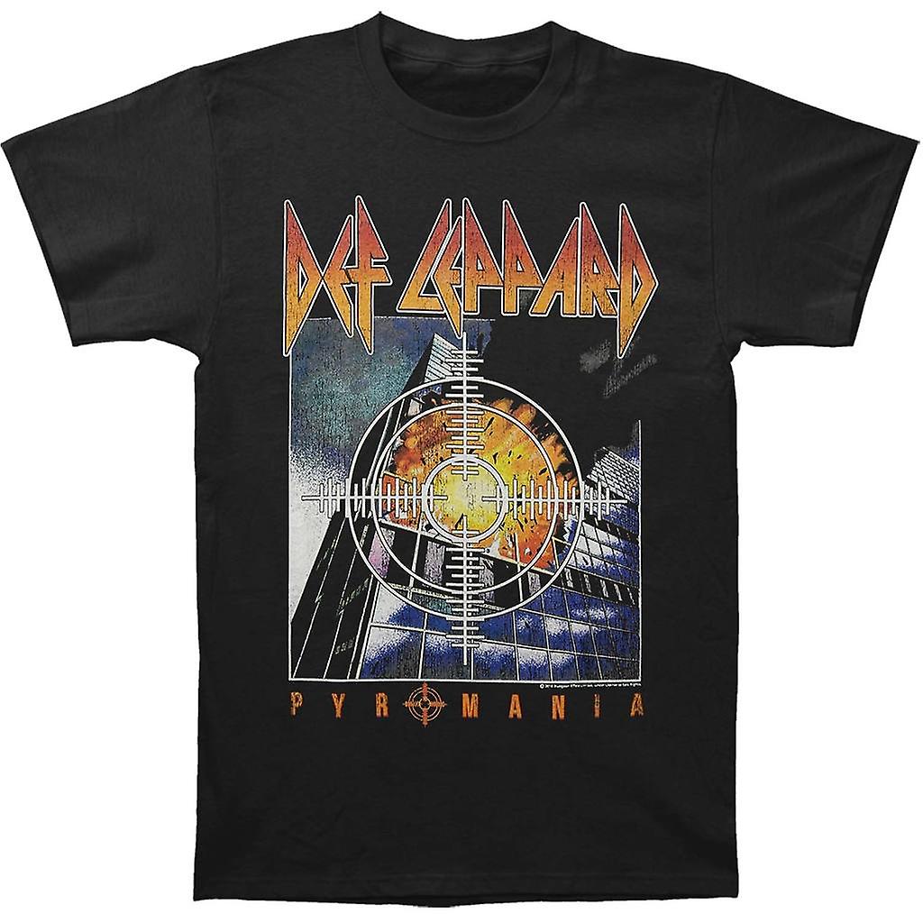 Foto 2 pulgar | Camiseta Rockinstone Def Leppard Pyro Album Para Hombre - Venta Internacional.
