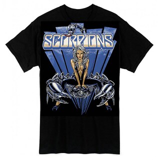 Foto 1 | Camiseta Rockinstone Scorpions Lady Scorpion 100% Algodón - Venta Internacional