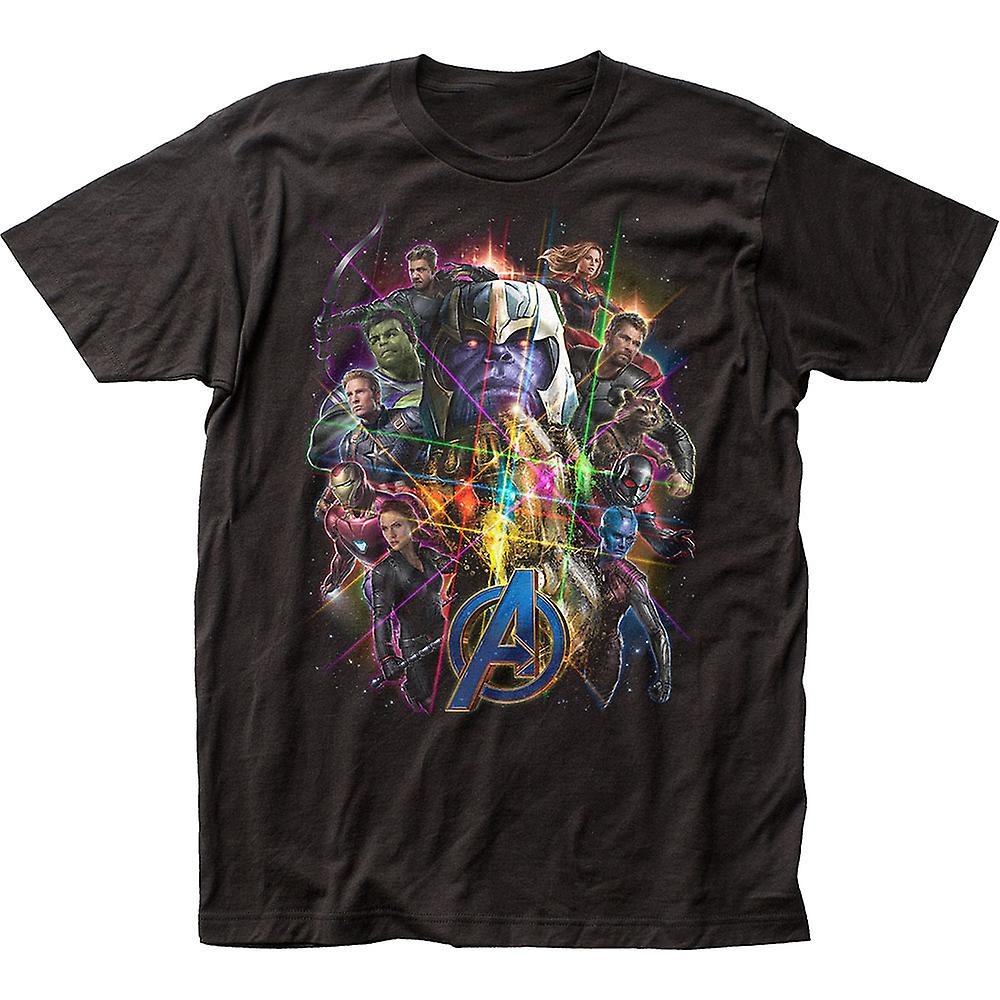 Foto 2 pulgar | Camiseta Rockinstone Cast Avengers Endgame 100% Algodón - Venta Internacional.