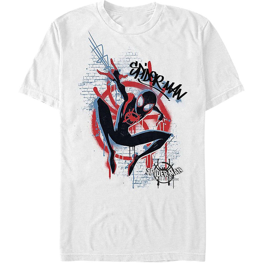 Camiseta Rockinstone Graffiti Spider-man Into The Spider-vers - Venta Internacional.