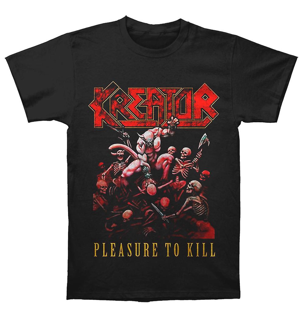 Foto 2 pulgar | Camiseta Rockinstone Kreator Pleasure To Kill, 180 G/m², 100% Cuna - Venta Internacional.