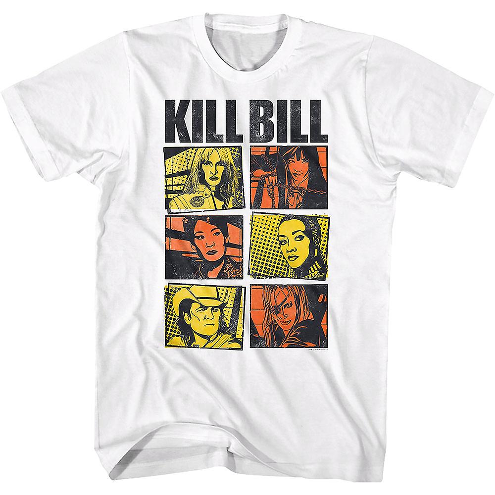 Foto 1 | Camiseta Rockinstone Comic Panels Kill Bill 100% Algodón - Venta Internacional.