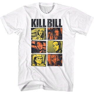 Foto 1 | Camiseta Rockinstone Comic Panels Kill Bill 100% Algodón - Venta Internacional.