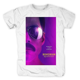 Foto 1 | Camiseta Rockinstone Queen Bohemian Rhapsody Freddie Para Hombre - Venta Internacional.