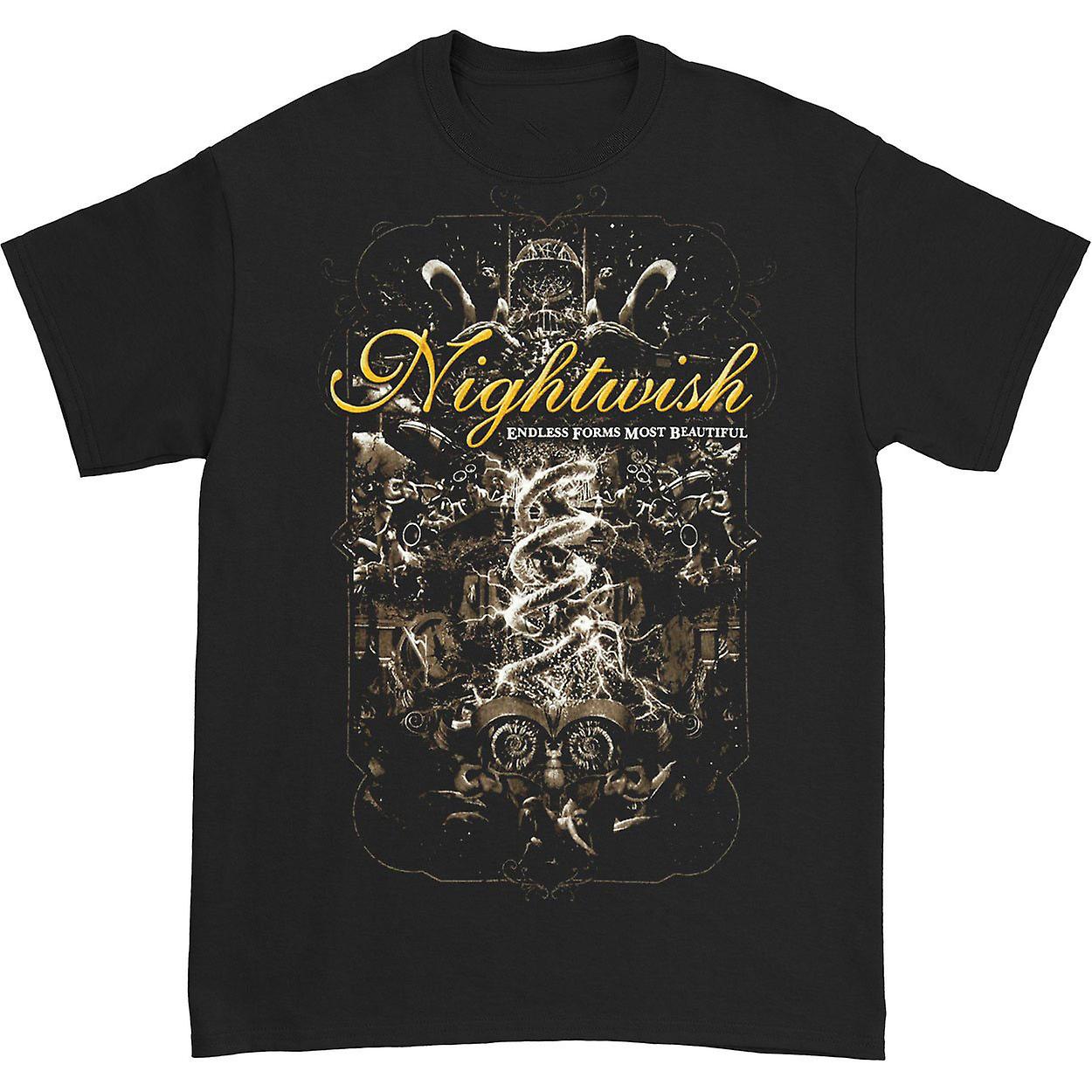 Foto 2 pulgar | Camiseta Rockinstone Nightwish Endless Forms Tour Fechas - Venta Internacional.