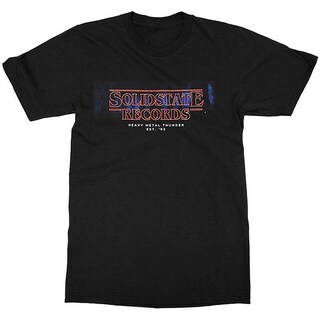 Foto 1 | Camiseta Solid State Records Strange 180 G/m², 100% Algodón - Venta Internacional.