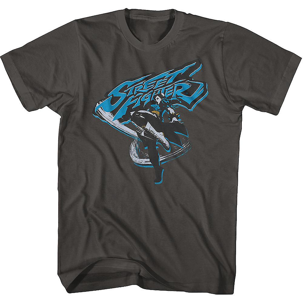 Foto 2 pulgar | Camiseta Rockinstone Chun-li Kick Street Fighter Para Hombre - Venta Internacional.
