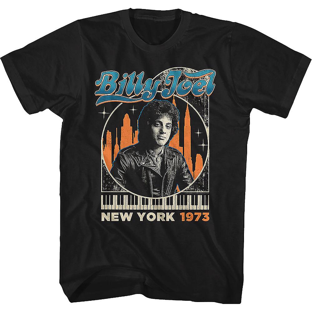 Foto 2 pulgar | Camiseta Billy Joel De Rockinstone New York 1973 Para Hombre - Venta Internacional.