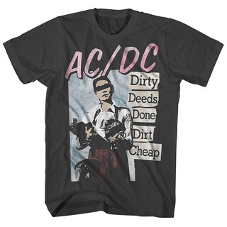 Foto 1 | Camiseta Ac/dc Dirty Deeds Done Dirt Cheap Album Art Para Hombre - Venta Internacional.