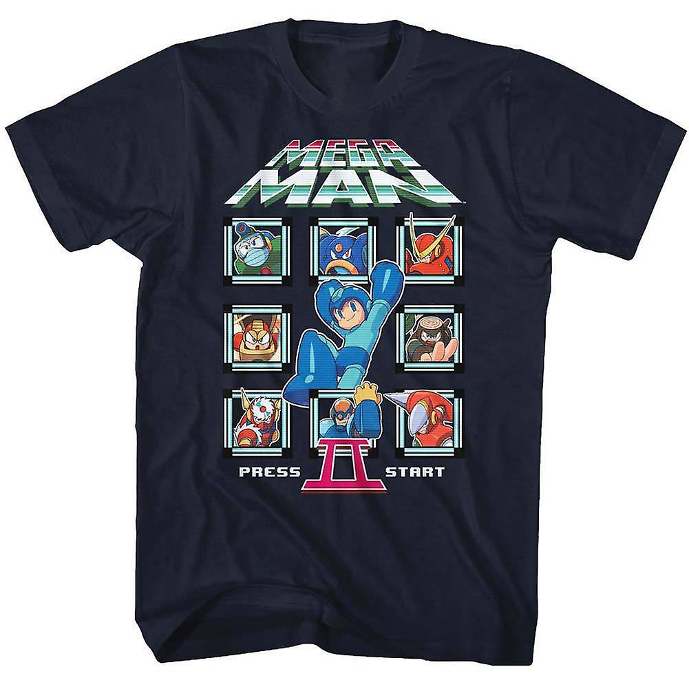 Foto 2 pulgar | Camiseta Rockinstone Mm2 Crew Mega Man 100% Algodón - Venta Internacional.
