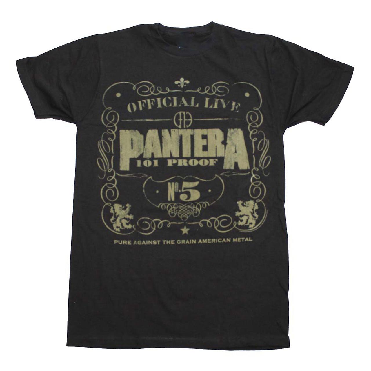 Foto 2 pulgar | Camiseta Rockinstone Pantera 101 Proof 30/1 180 G/m² 100% Algodón - Venta Internacional.