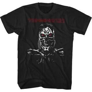 Foto 1 | Camiseta Rockinstone Endoskeleton Terminator Cyborg 180 G/m² - Venta Internacional.