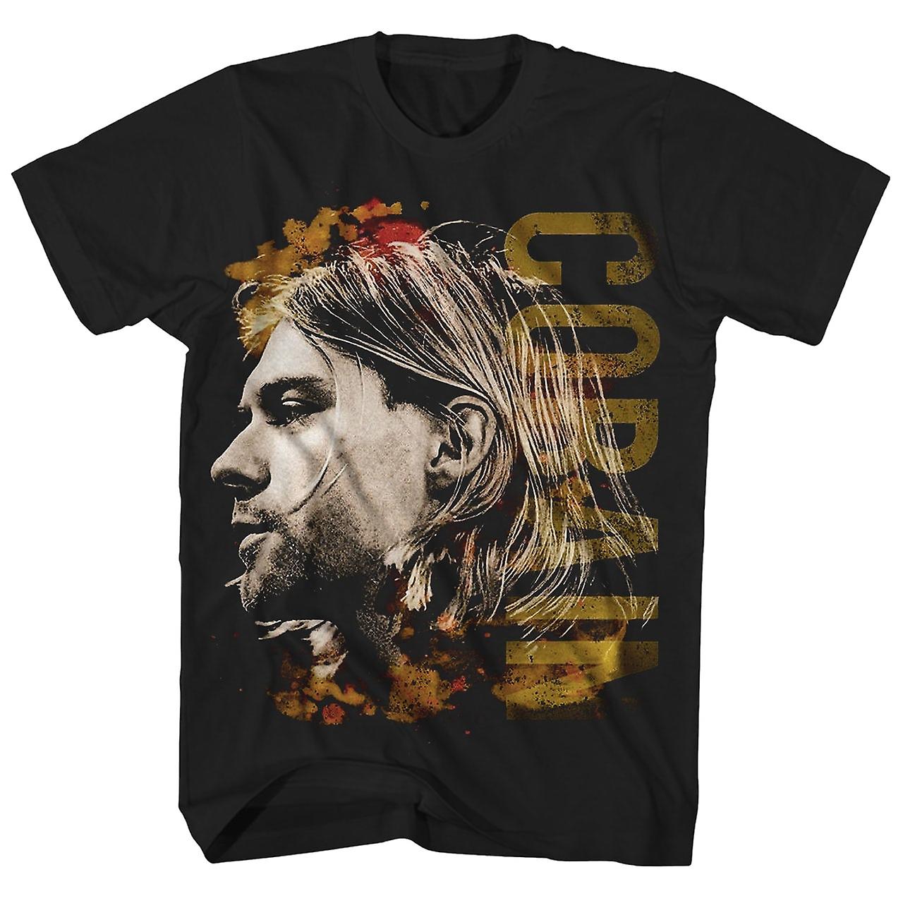 Foto 2 pulgar | Camiseta Rockinstone Nirvana Kurt Cobain Profile 180 G/m² - Venta Internacional.
