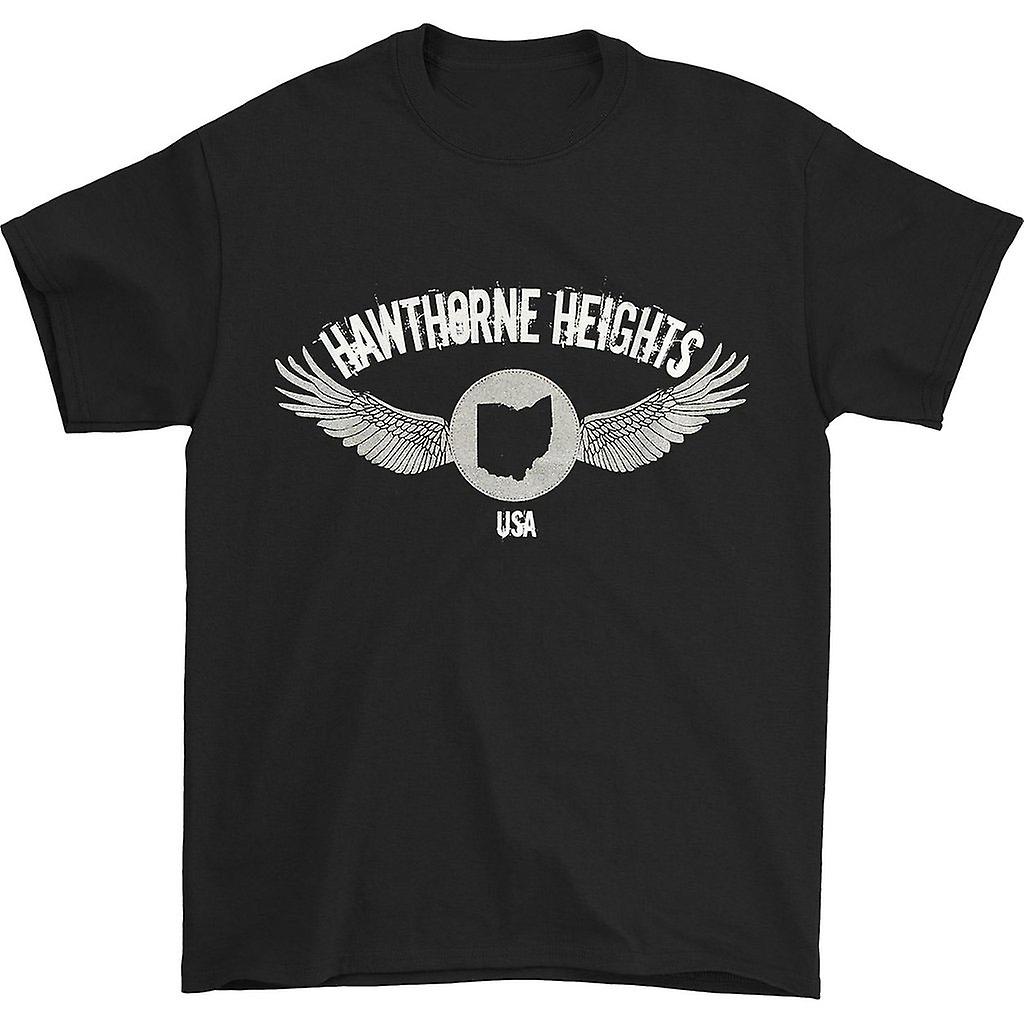 Foto 1 | Camiseta Rockinstone Hawthorne Heights Wings 180 G/m², 100% Algodón - Venta Internacional.