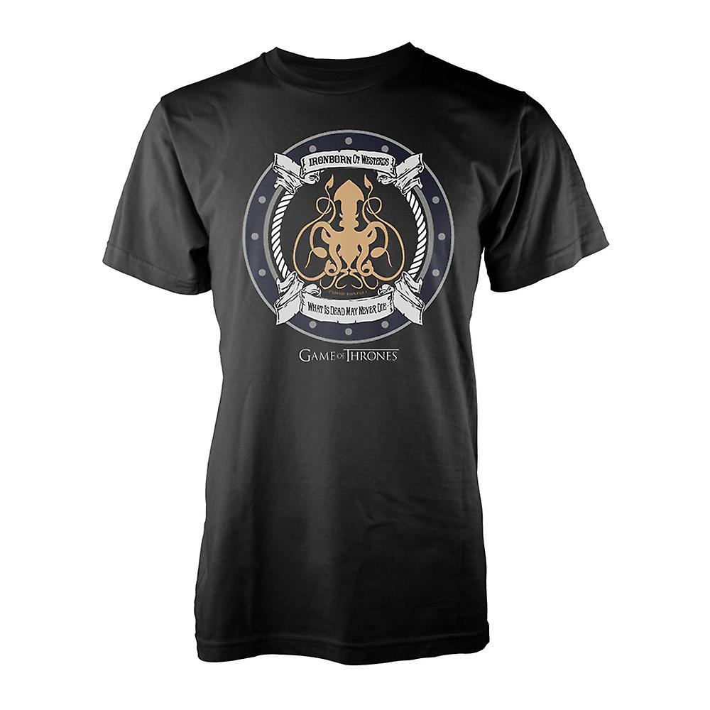 Camiseta Rockinstone Juego De Tronos Iron Born 180 G/m² - Venta Internacional.