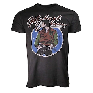 Foto 1 | Camiseta Michael Jackson Varsity Jacket Para Hombre - Venta Internacional.