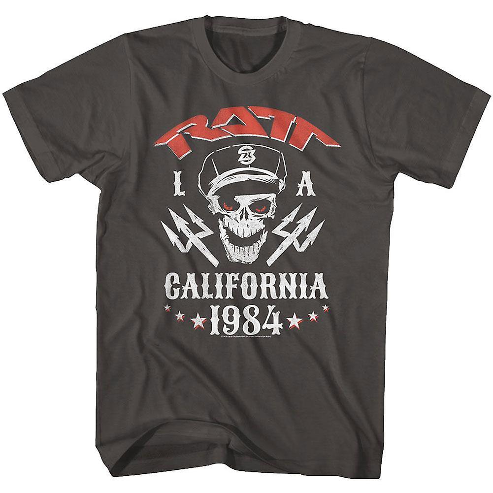 Foto 2 pulgar | Camiseta Rockinstone Ratt Ratt 84 180 G/m² 100% Algodón - Venta Internacional.