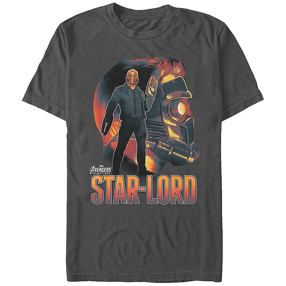 Foto 2 pulgar | Camiseta Rockinstone Star-lord Avengers Infinity War - Venta Internacional.