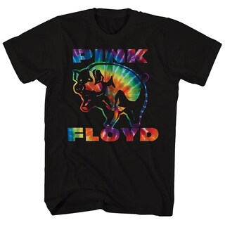 Foto 1 | Camiseta Rockinstone Pink Floyd Psychedelic Animals Pig - Venta Internacional.