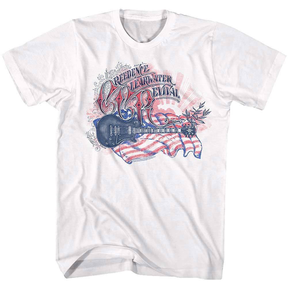 Foto 2 pulgar | Camiseta Rockinstone Creedence Clearwater Revival Flag - Venta Internacional.