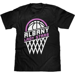 Foto 1 | Camiseta Rockinstone Albany Lady Stars Hoop Logo Para Mujer - Venta Internacional.