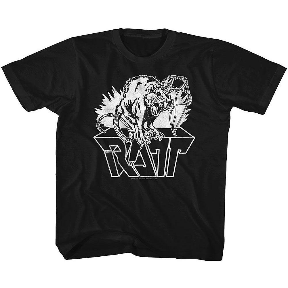 Foto 2 pulgar | Camiseta Rockinstone Ratt Rattastrophe Para Jóvenes - Venta Internacional.