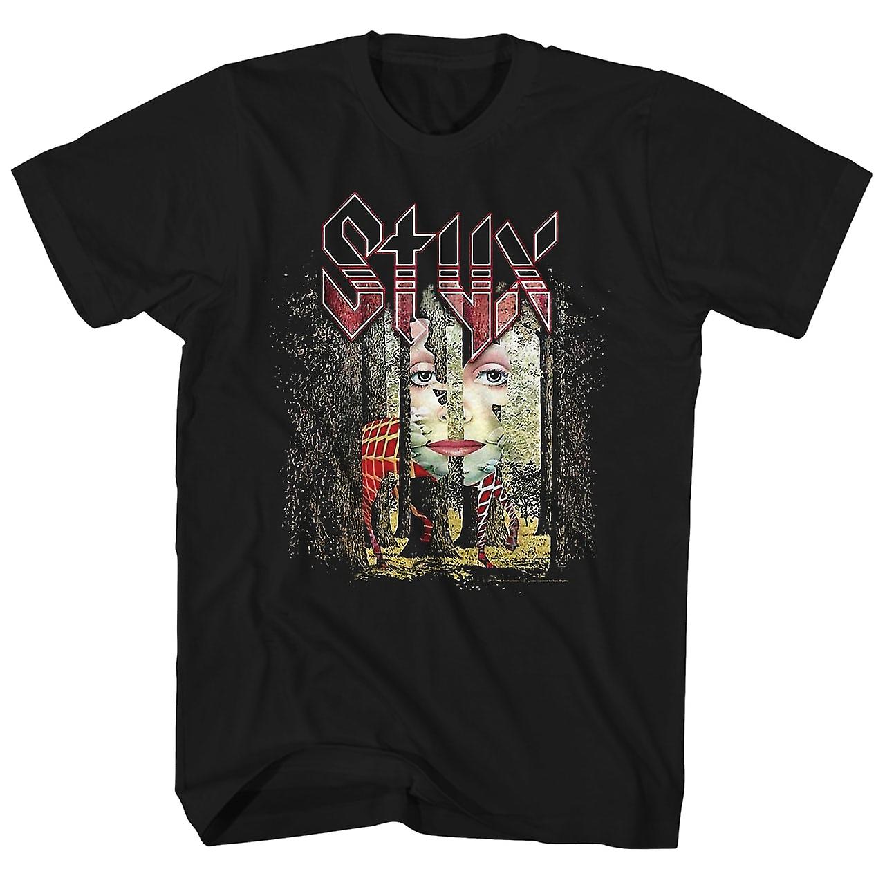 Foto 2 pulgar | Camiseta Rockinstone Styx Grand Illusion Album Art - Venta Internacional.
