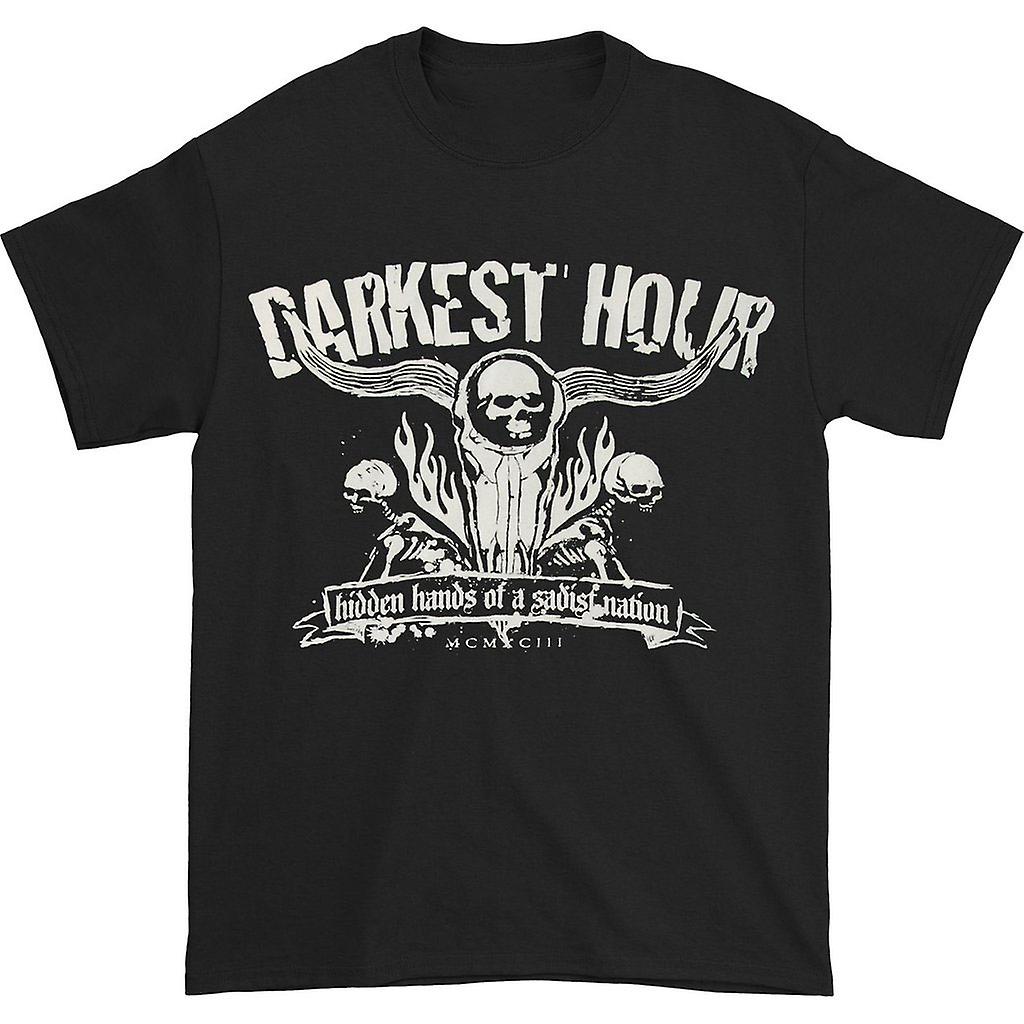 Foto 2 pulgar | Camiseta Rockinstone Darkest Hour Hidden Hands Para Hombre - Venta Internacional.